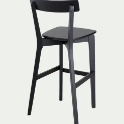 Chaise de bar H75cm - noir