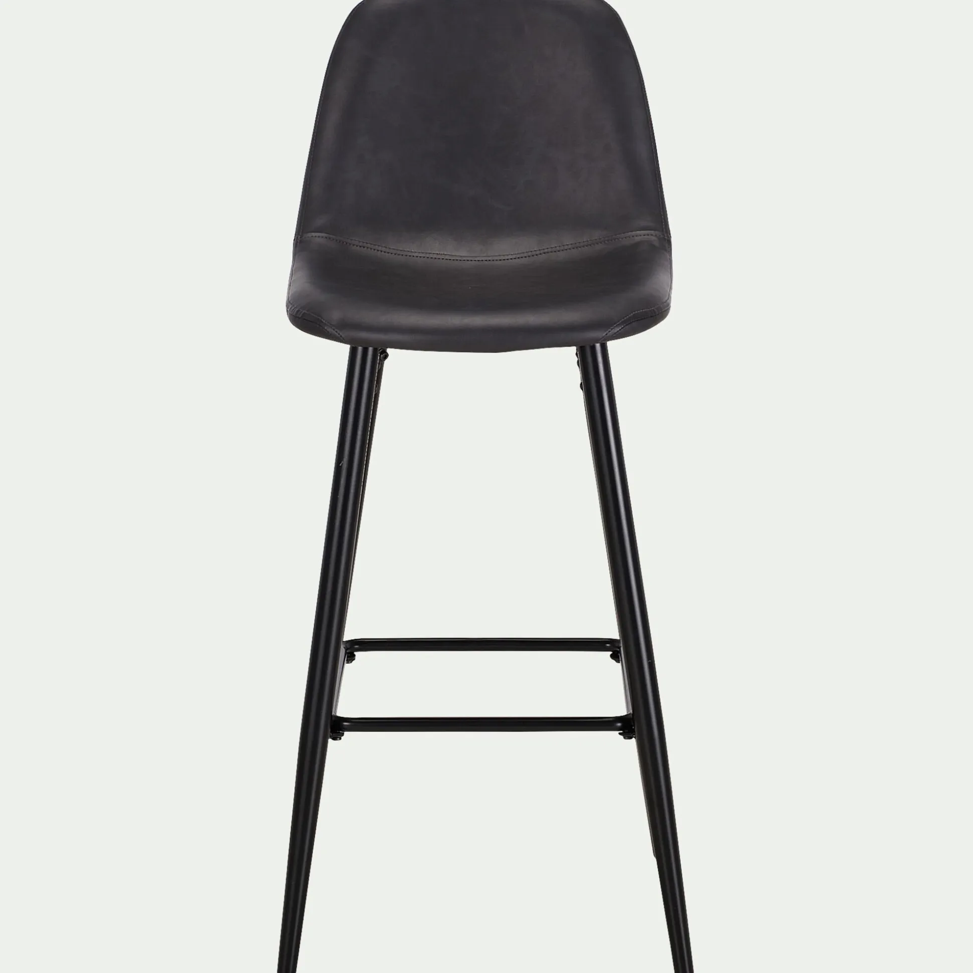 Chaise de bar - noir H75cm