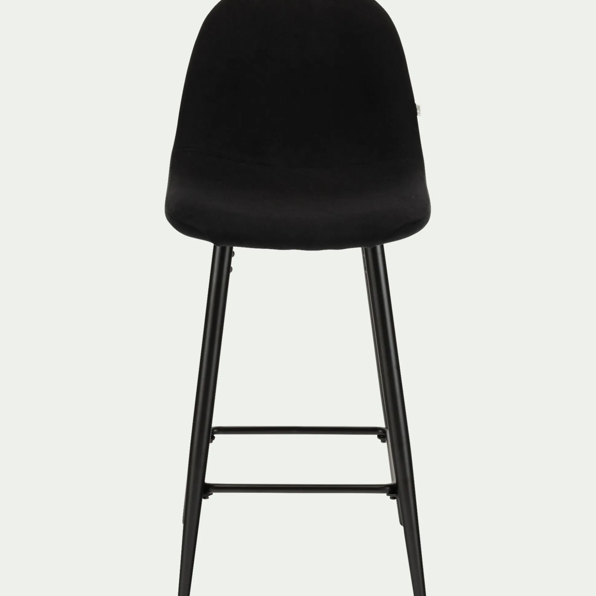 Chaise de bar - noir H66cm