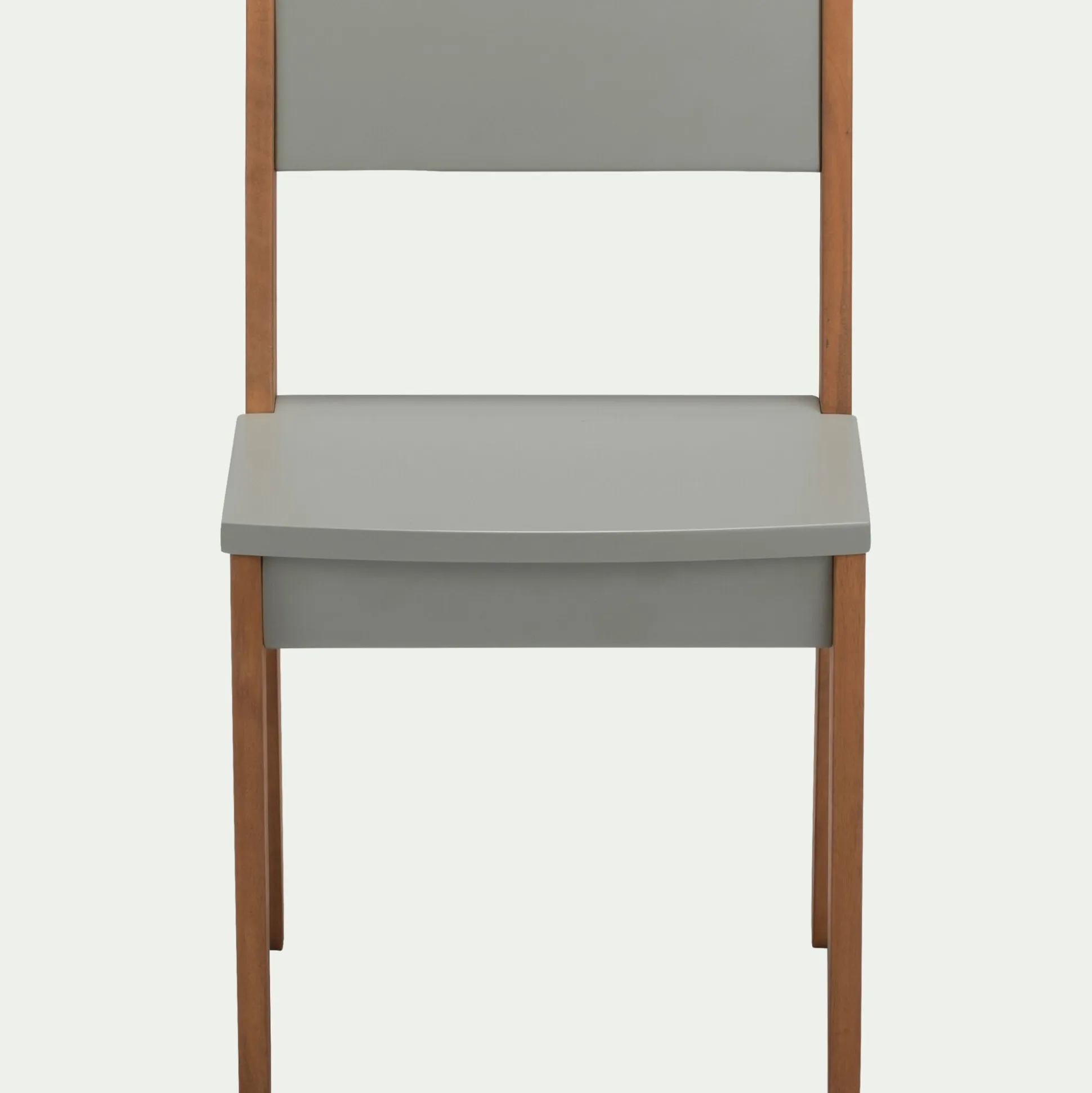 Chaise enfant en acacia - vert olivier