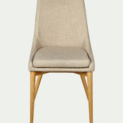 Chaise en tissu - beige
