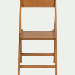 Chaise pliante en bois - bois clair