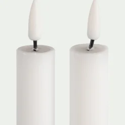 Chandelles à LED - blanc