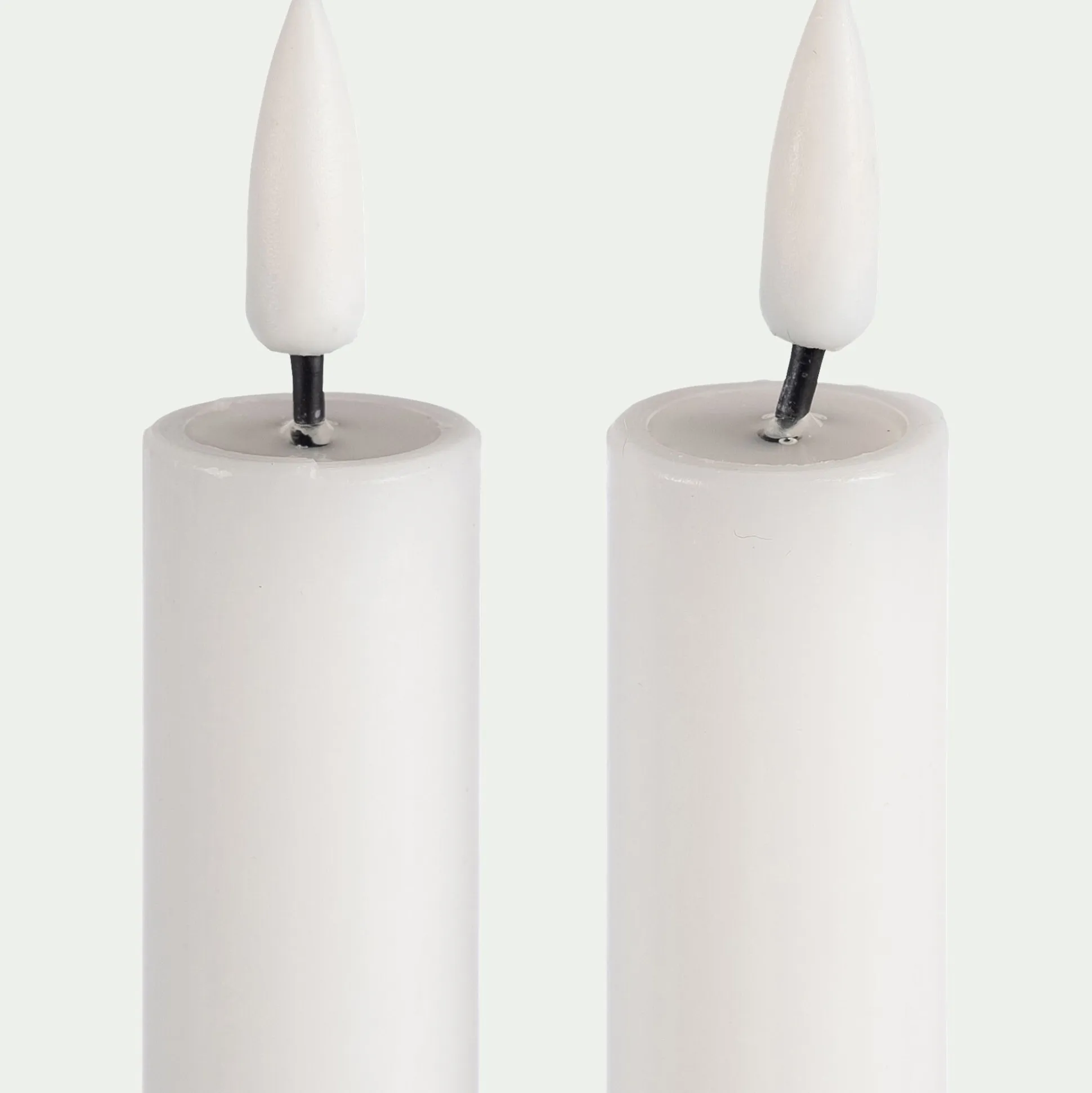 Chandelles à LED - blanc
