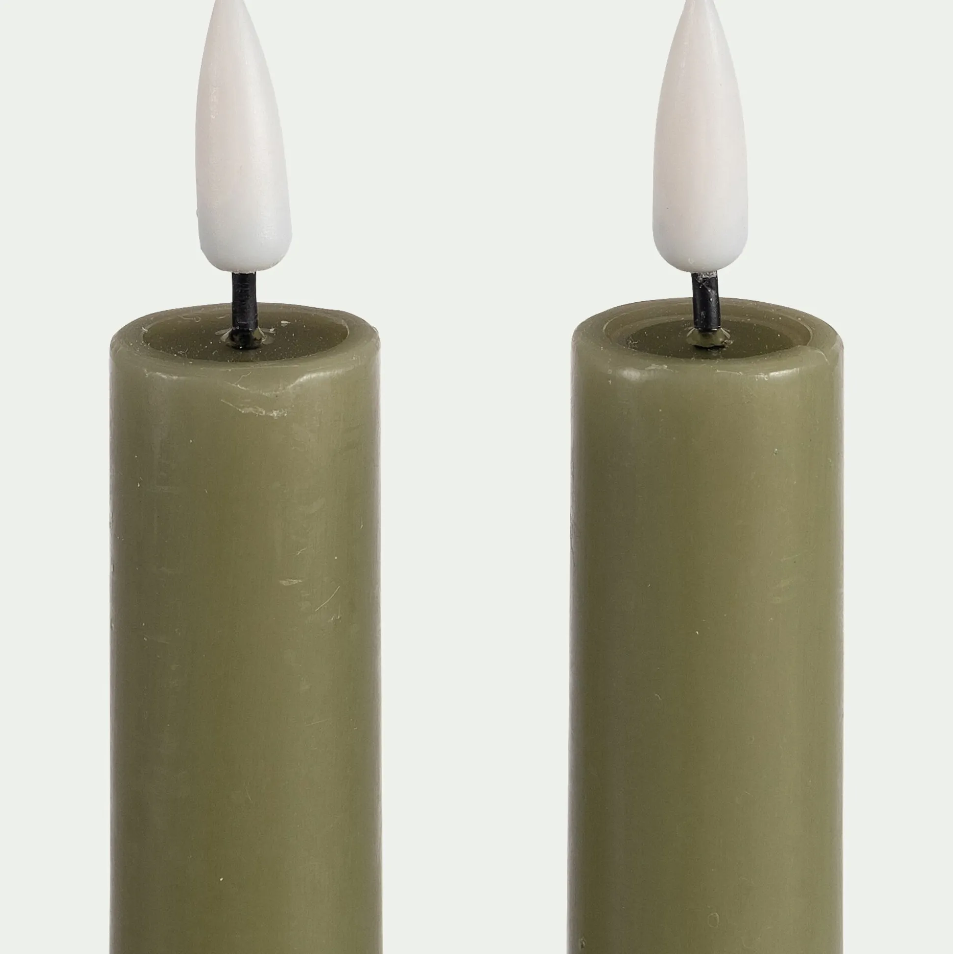 Chandelles à LED - vert