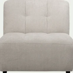 Chauffeuse en tissu Eden - beige alpilles
