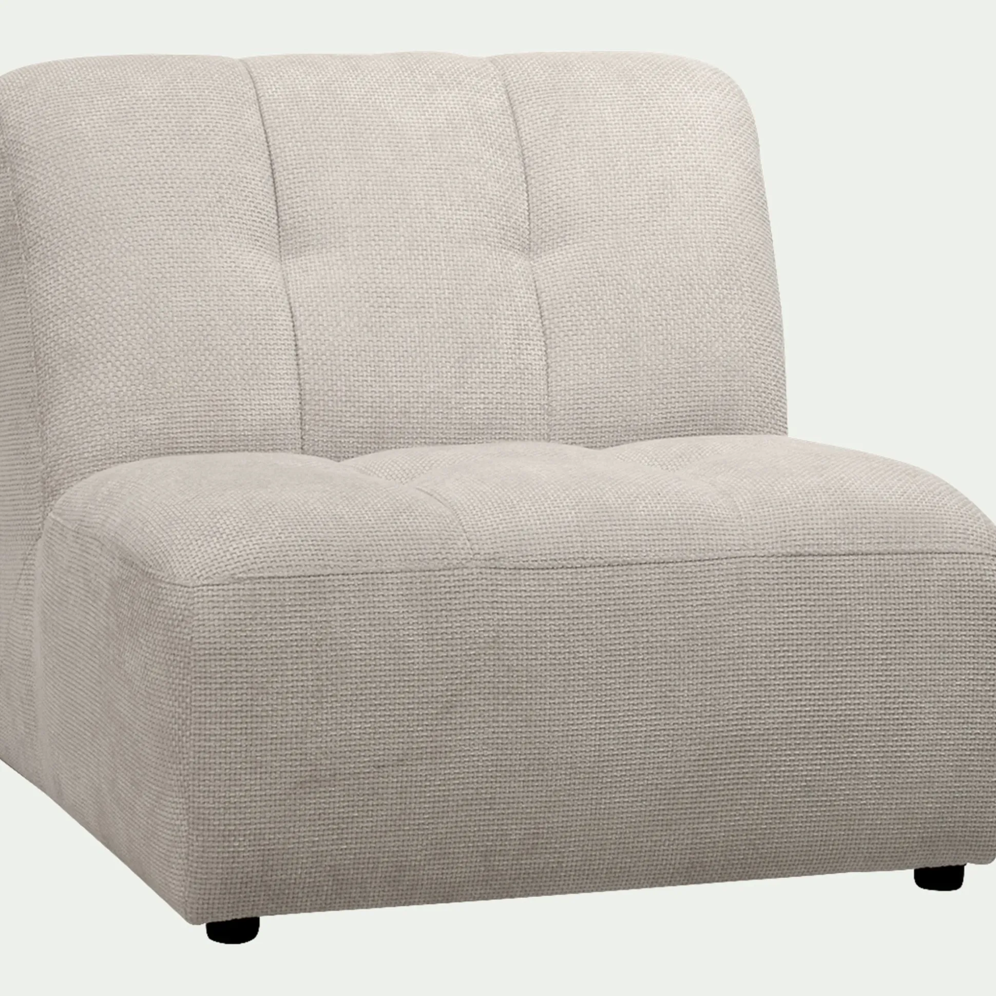 Chauffeuse en tissu Eden - beige alpilles