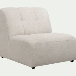 Chauffeuse en tissu Eden - beige alpilles