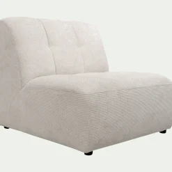 Chauffeuse en tissu Eden - beige alpilles