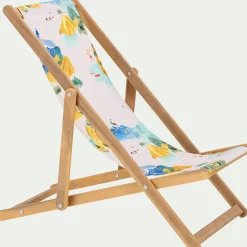 Chilienne de jardin enfant motif Sormiou - bleu