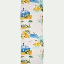 Chilienne de jardin enfant motif Sormiou - bleu