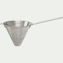 Chinois en inox - gris métallisé