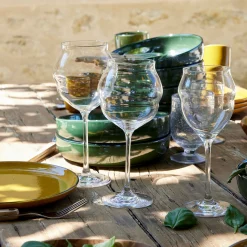 Coffret de 6 flûtes à champagne en cristallin 30cl - transparent