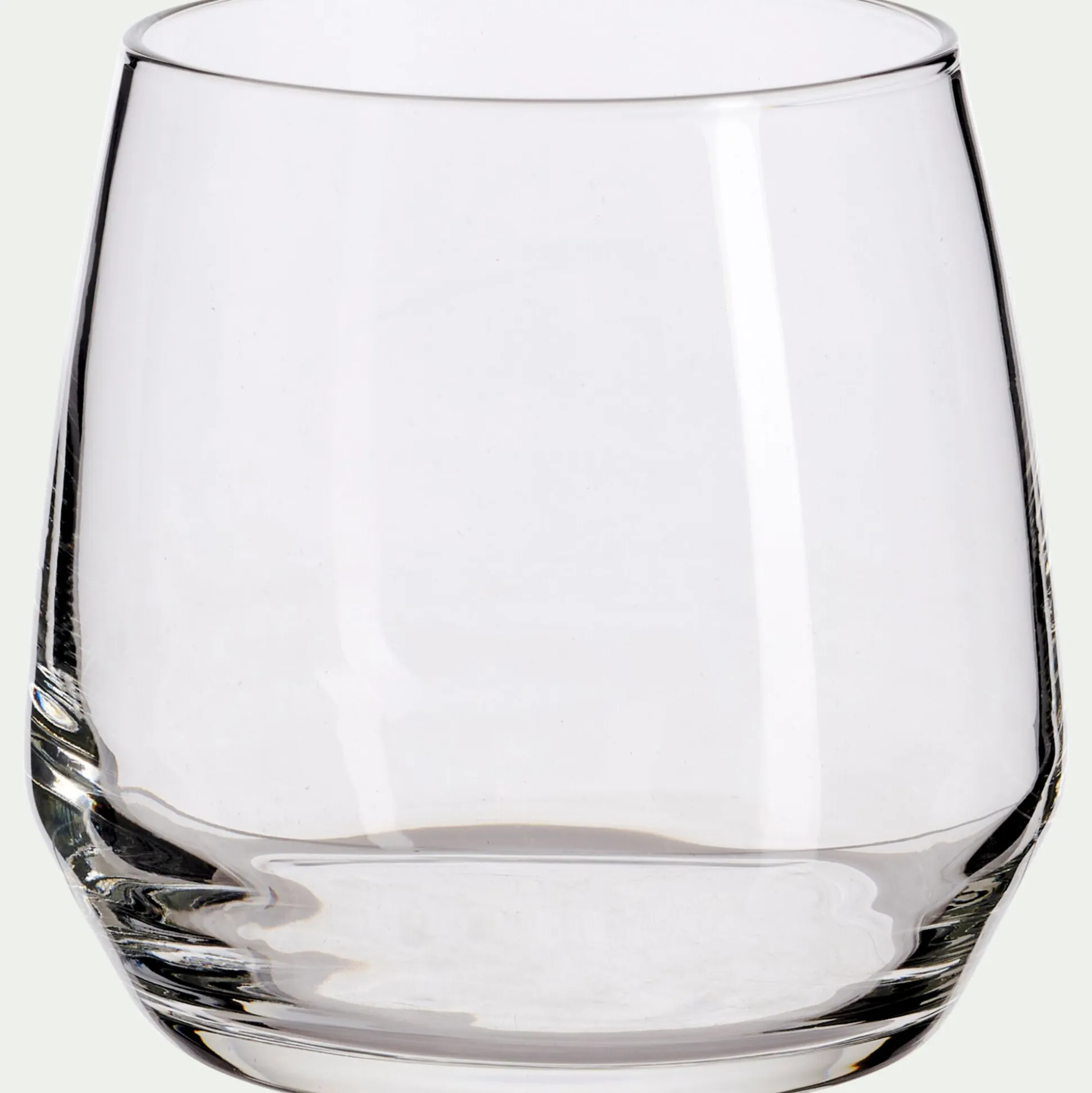 Coffret de 6 gobelets en verre 37cl - transparent