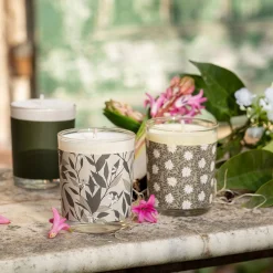 Coffret de trois bougies senteurs Jasmin, Notre Parfum et Fleur d'Oranger