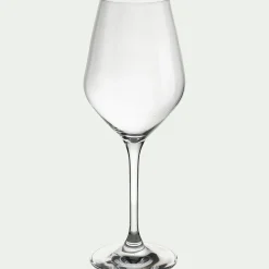 Coffret de 6 verres à pied en verre 25cl - transparent