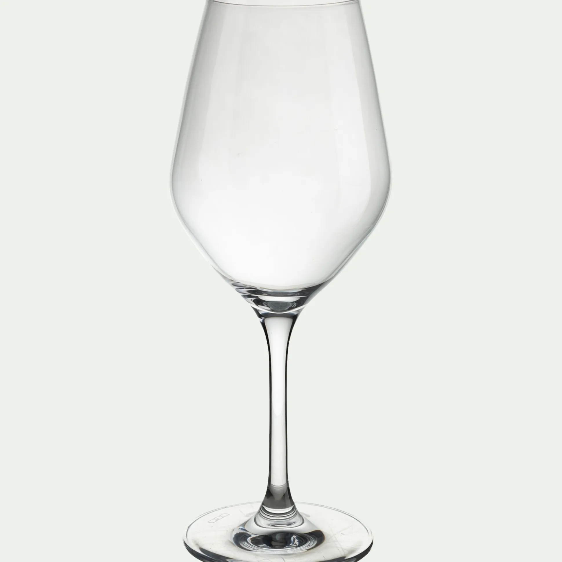 Coffret de 6 verres à pied en verre 35cl - transparent