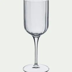 Coffret de 4 verres à pied tulipe en cristallin 28cl - transparent