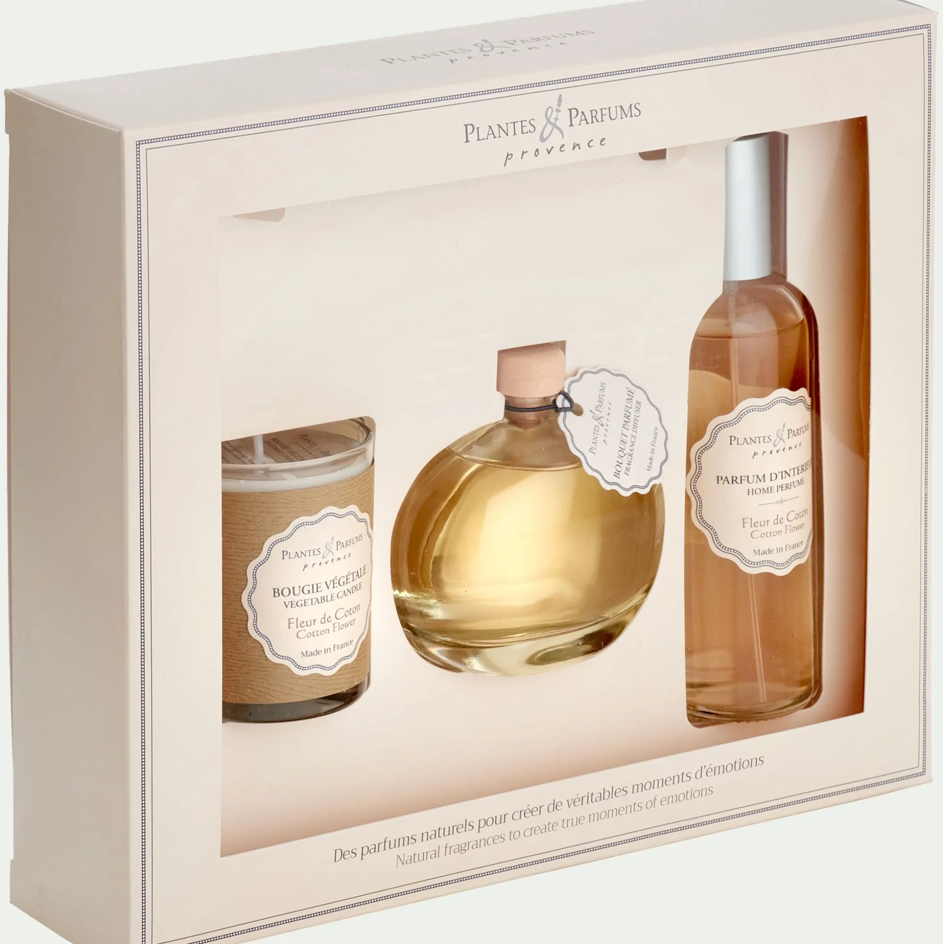 Coffret senteur Fleur de Coton