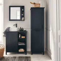 Colonne de salle de bain en bois de cèdre - H171cm