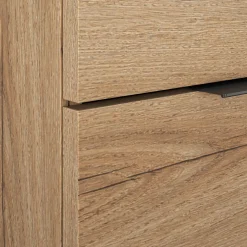 Commode 3 tiroirs en bois - bois clair