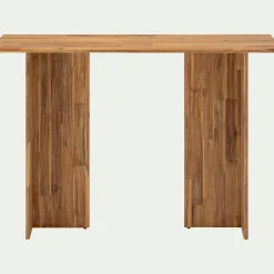 Console en acacia massif - bois clair