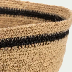 Corbeille à pain D25cm en jonc de mer - naturel