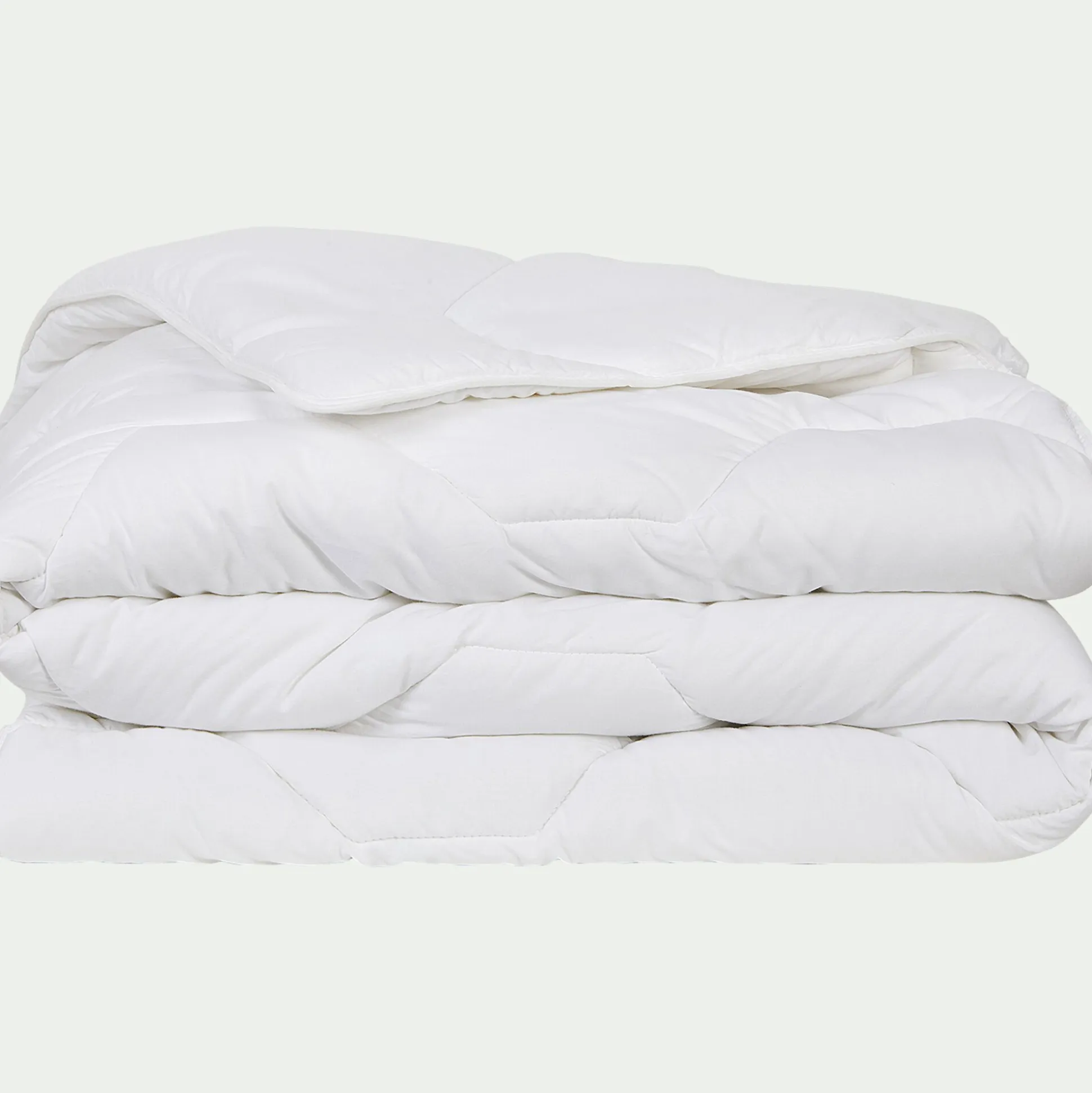Couette chaude en tencel et coton - blanc 220x240cm