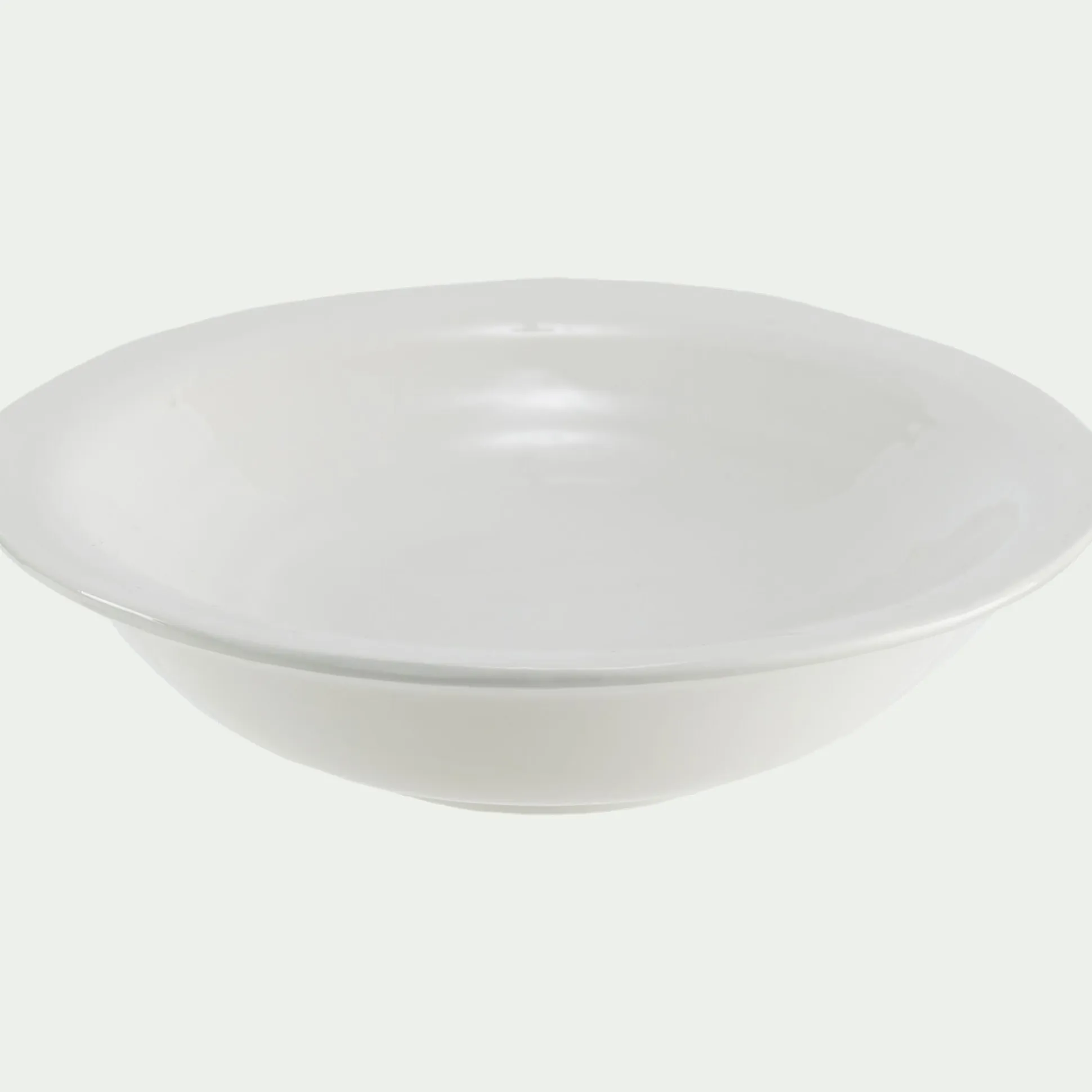 Coupelle en faïence D16,5cm - blanc