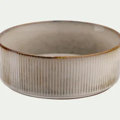 Coupelle en grès D17cm - beige