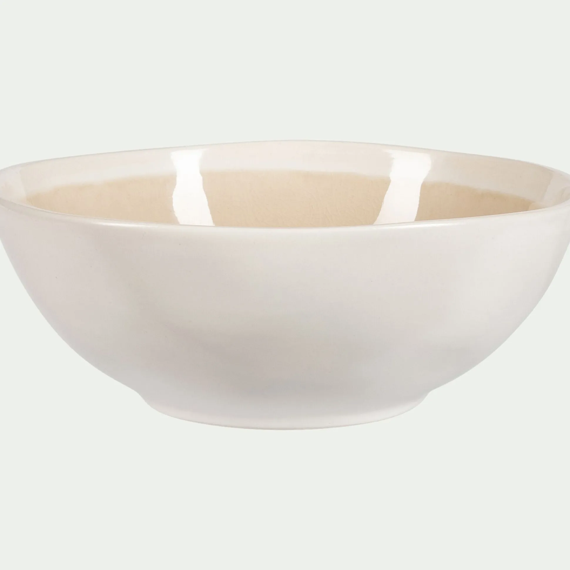Coupelle en grès D17cm - beige alpilles