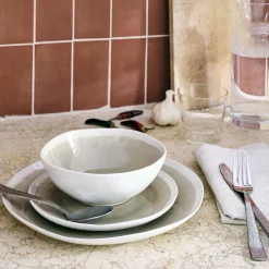 Coupelle en grès D17cm - beige alpilles