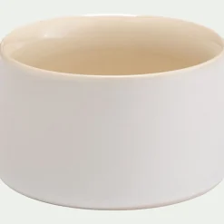 Coupelle en grès D8cm - blanc