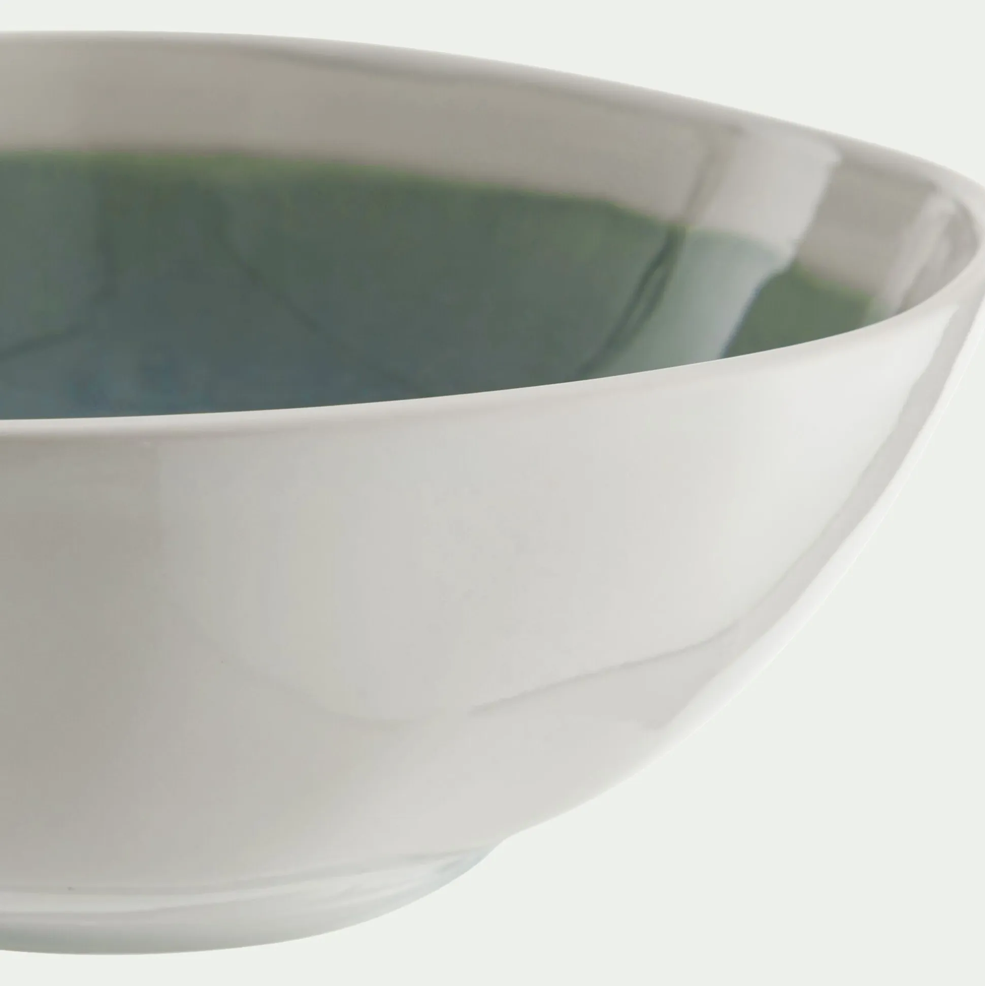 Coupelle en grès D17cm - bleu autan