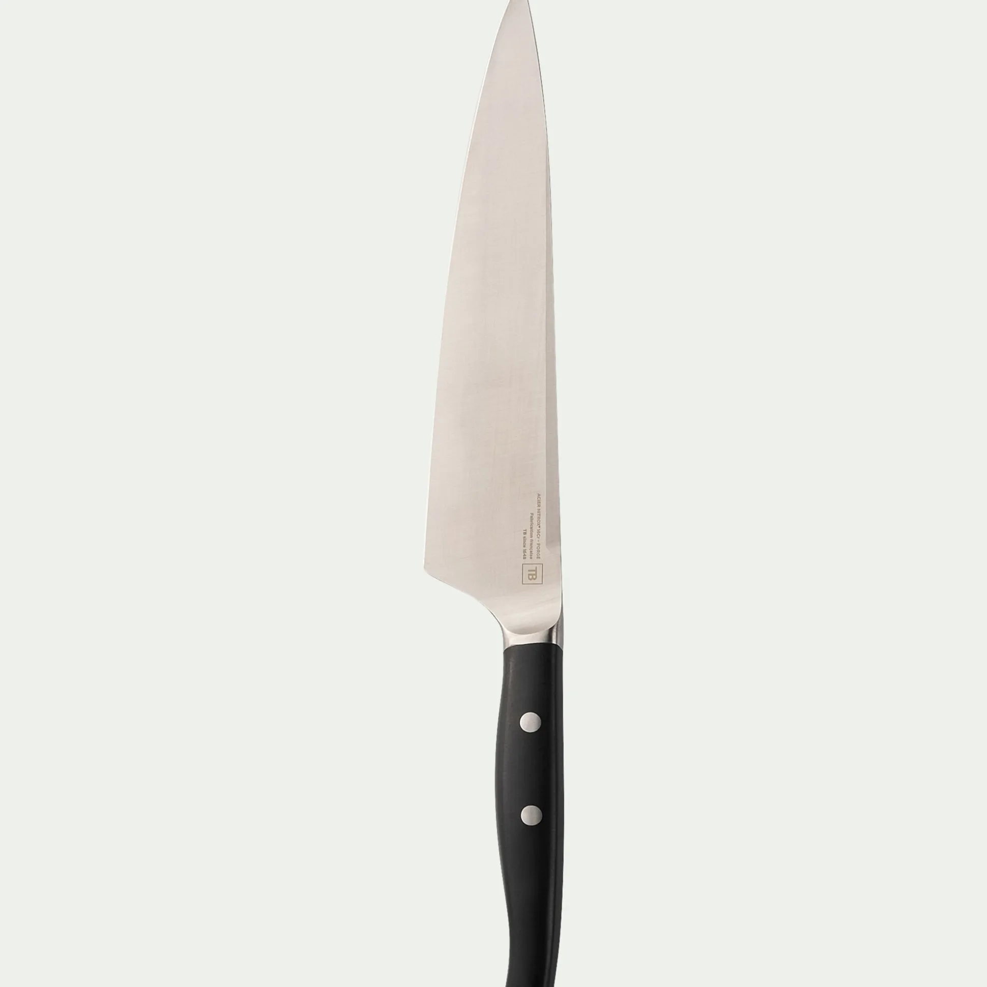 Couteau forgé de chef avec lame de 20cm en acier inoxydable