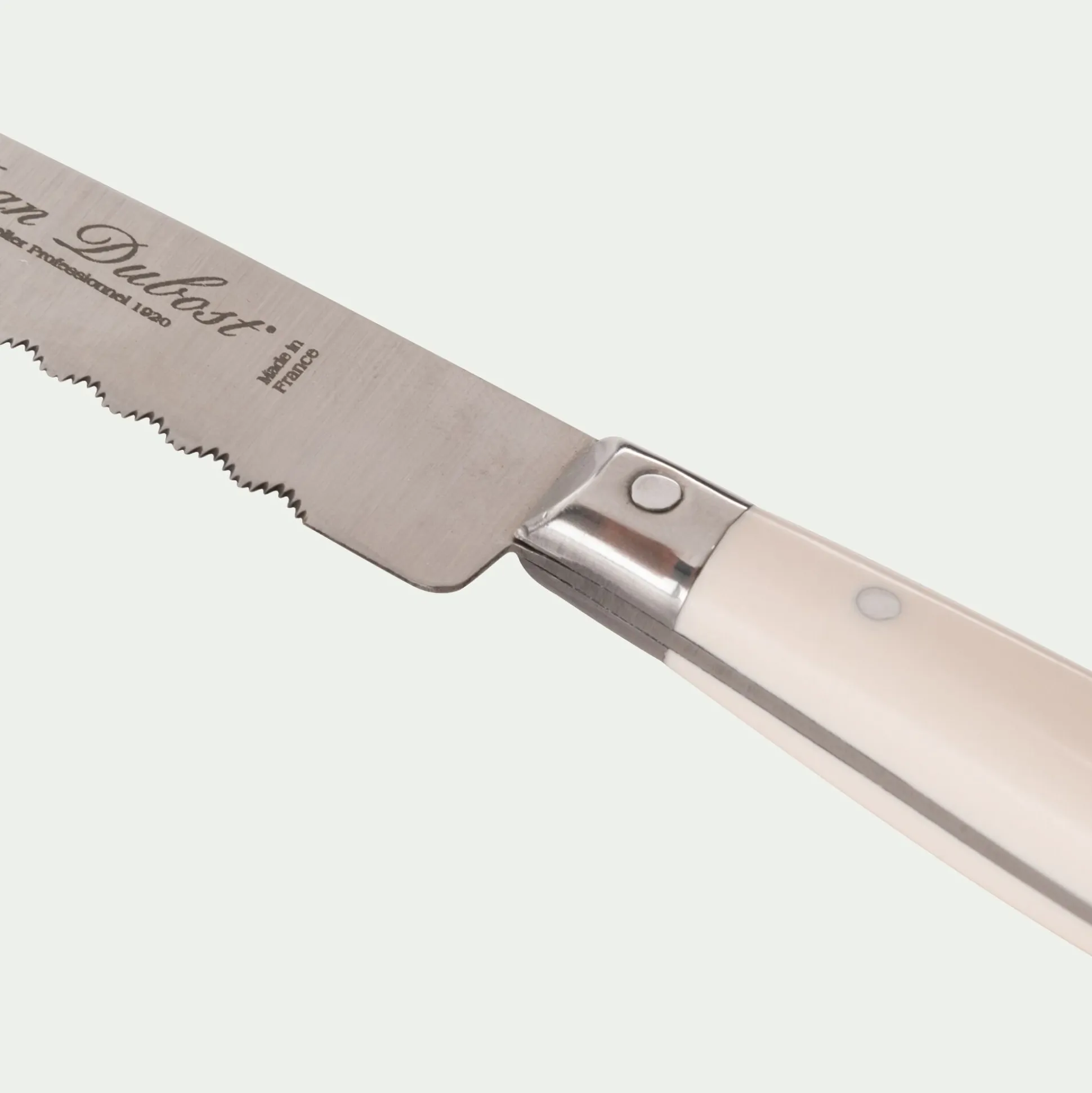 Couteau multi-usages en inox - blanc