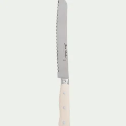 Couteau à pain en inox - blanc