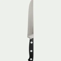 Couteau à steak forgé avec lame 12cm en inox - noir