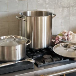 Couvercle en inox De Buyer - argenté D28 cm