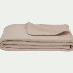 Couvre-lit en gaze de coton - beige alpilles 180x230cm