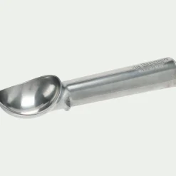 Cuillère à glace en fonte d'aluminium - argenté
