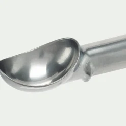 Cuillère à glace en fonte d'aluminium - argenté