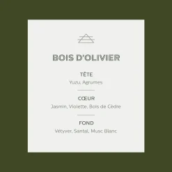 Diffuseur de parfum senteur Bois d'Olivier 100ml