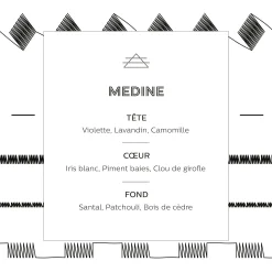 Diffuseur de parfum senteur Cèdre et iris blanc 100ml