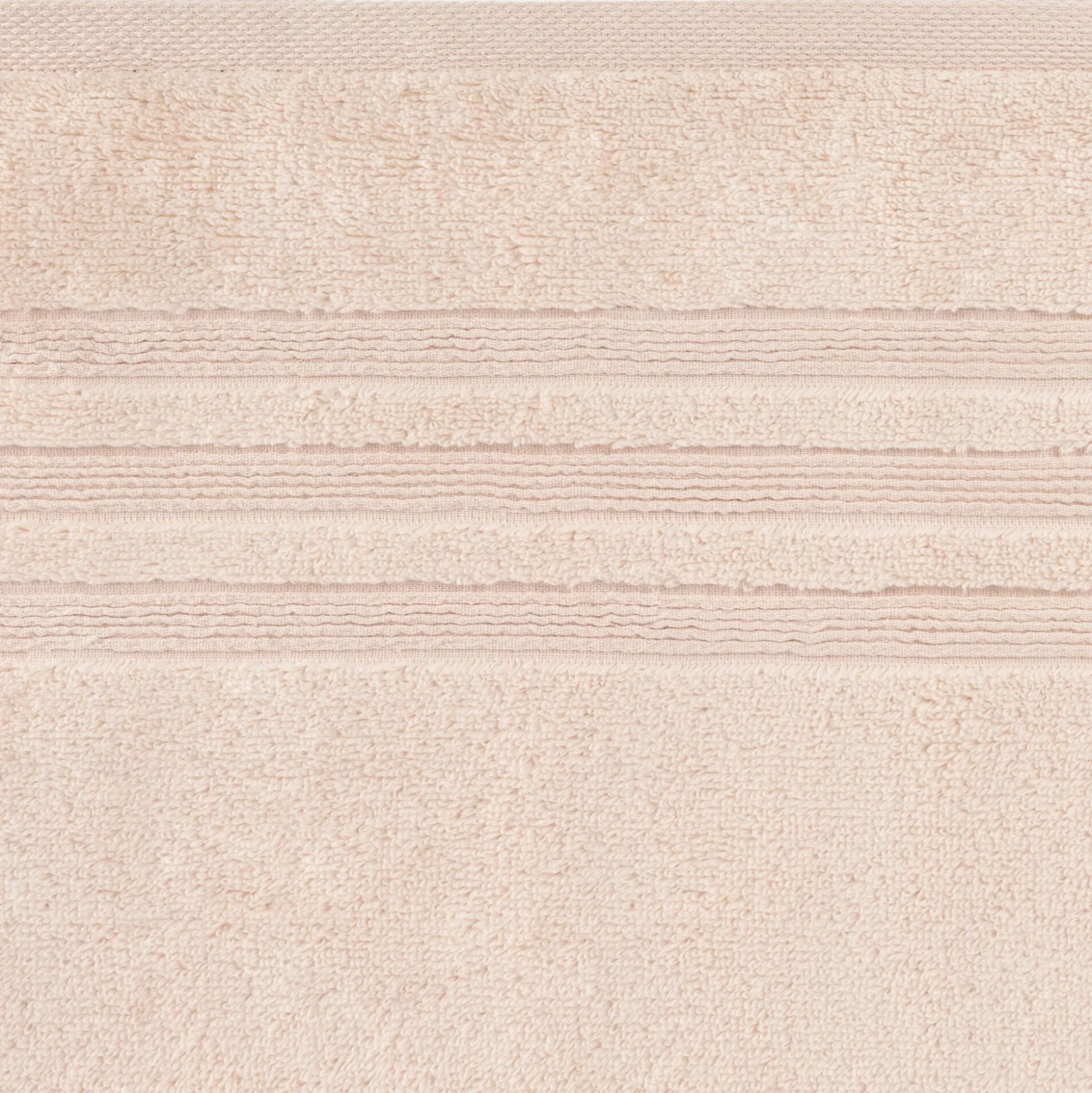 Drap de bain bouclette en coton - rose grège 100x150cm