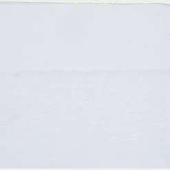 Drap de bain en coton peigné - blanc optique 100x150cm