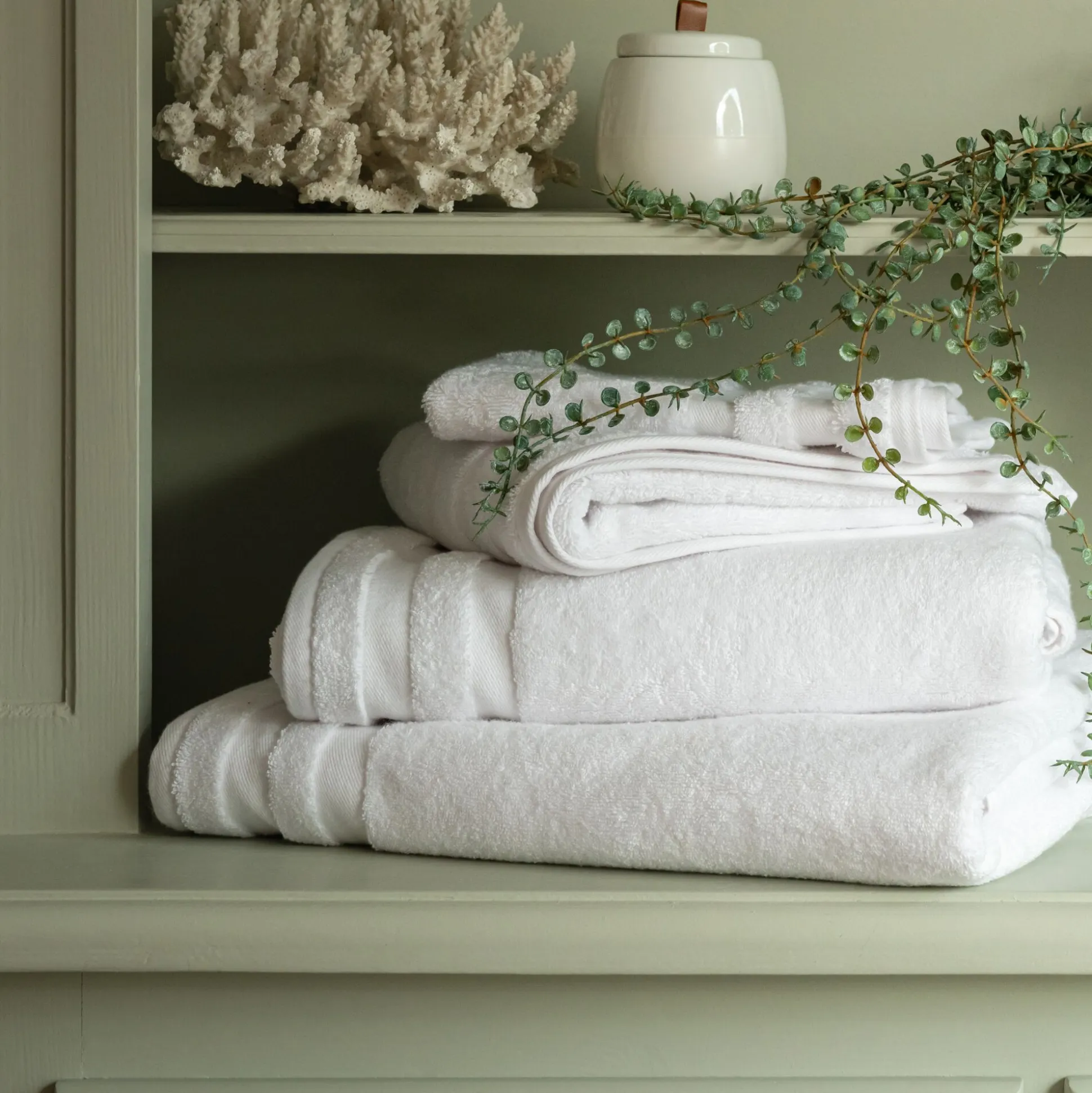 Drap de bain qualité hôtelière en coton - blanc 100x150cm