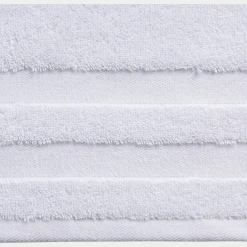 Drap de bain qualité hôtelière en coton - blanc 100x150cm