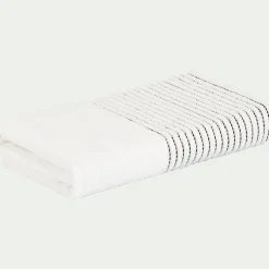 Drap de douche en coton - blanc ventoux 70x140cm