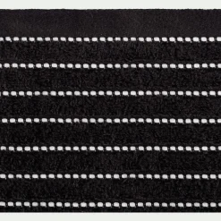 Drap de douche en coton - noir 70x140cm